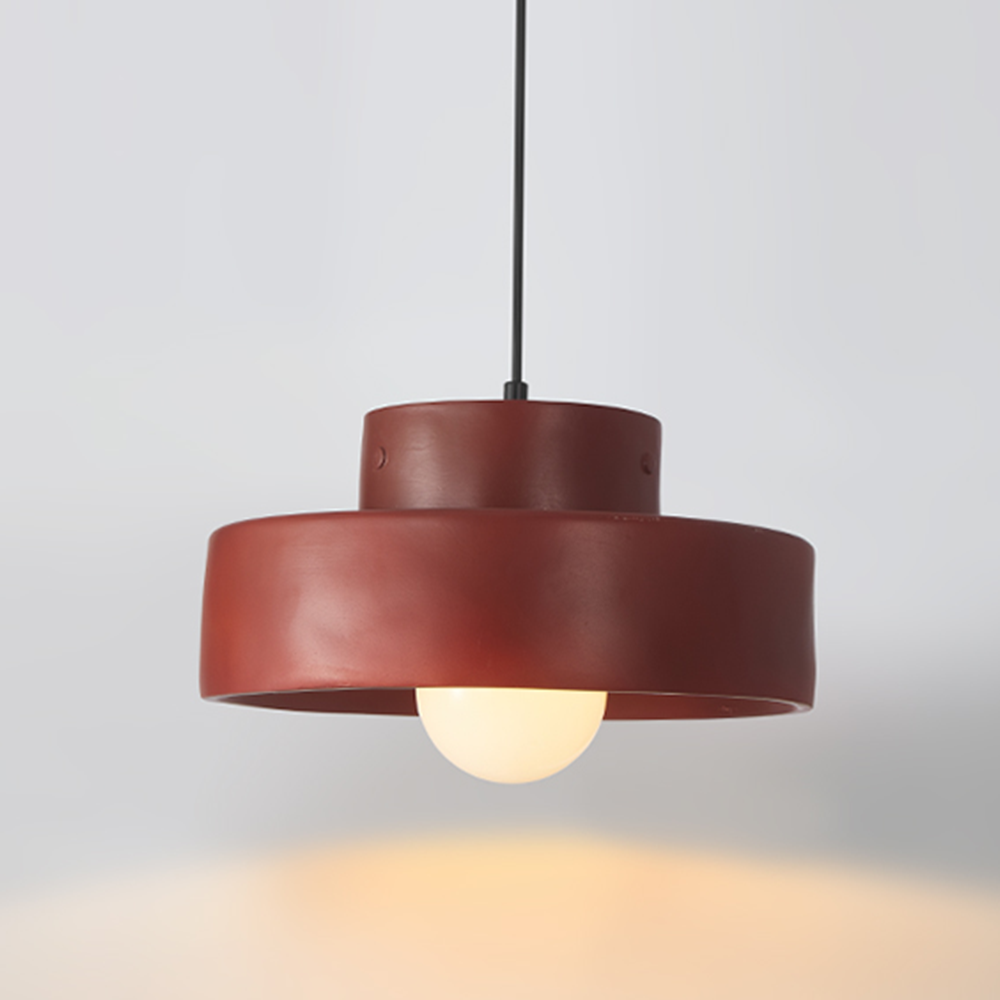 Nordic Geometric Cylindrical Pendant Light Fixture for Contemporary Home Decor and Stylish Illumination