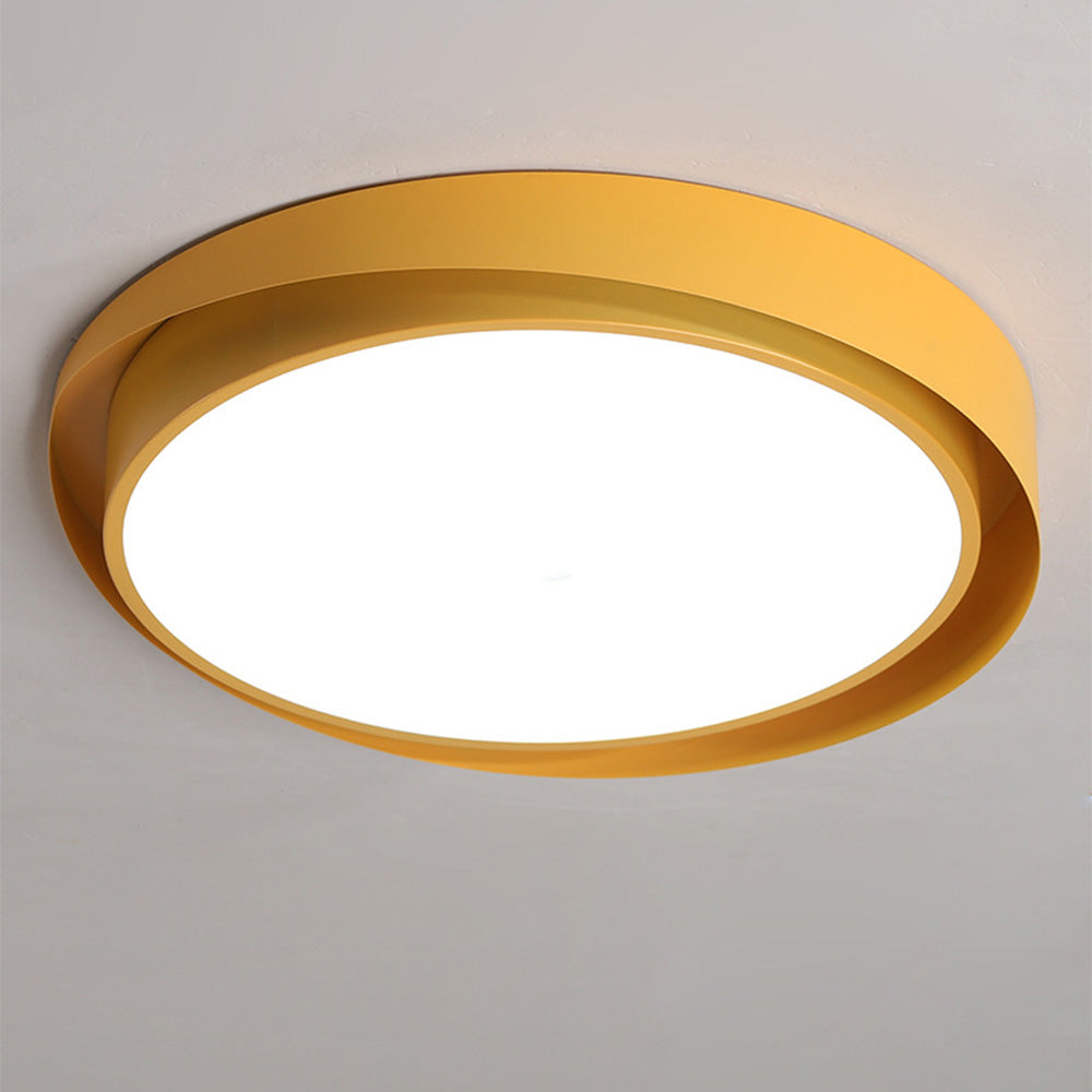 Vibrant Contemporary Round LED Ceiling Lights for Modern Spaces - Stylish Illumination for Your Home or Office