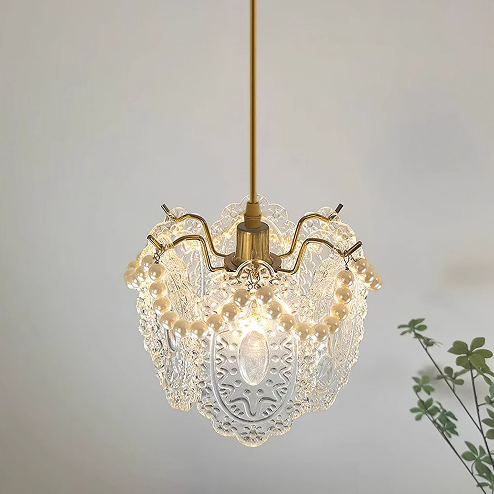 Sophisticated Glass Ceiling Light Fixture for Living Room Elegance and Style - Perfect Illumination for Your Home Decor