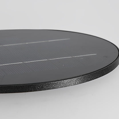 Lampa podłogowa zewnętrzna z nowoczesnym kloszem akrylowym