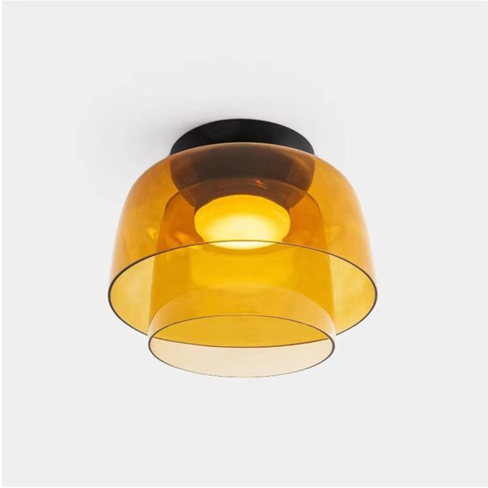 Nordic Designer Medieval Glass Ceiling Light Fixture – Creative Illumination for Stylish Interiors