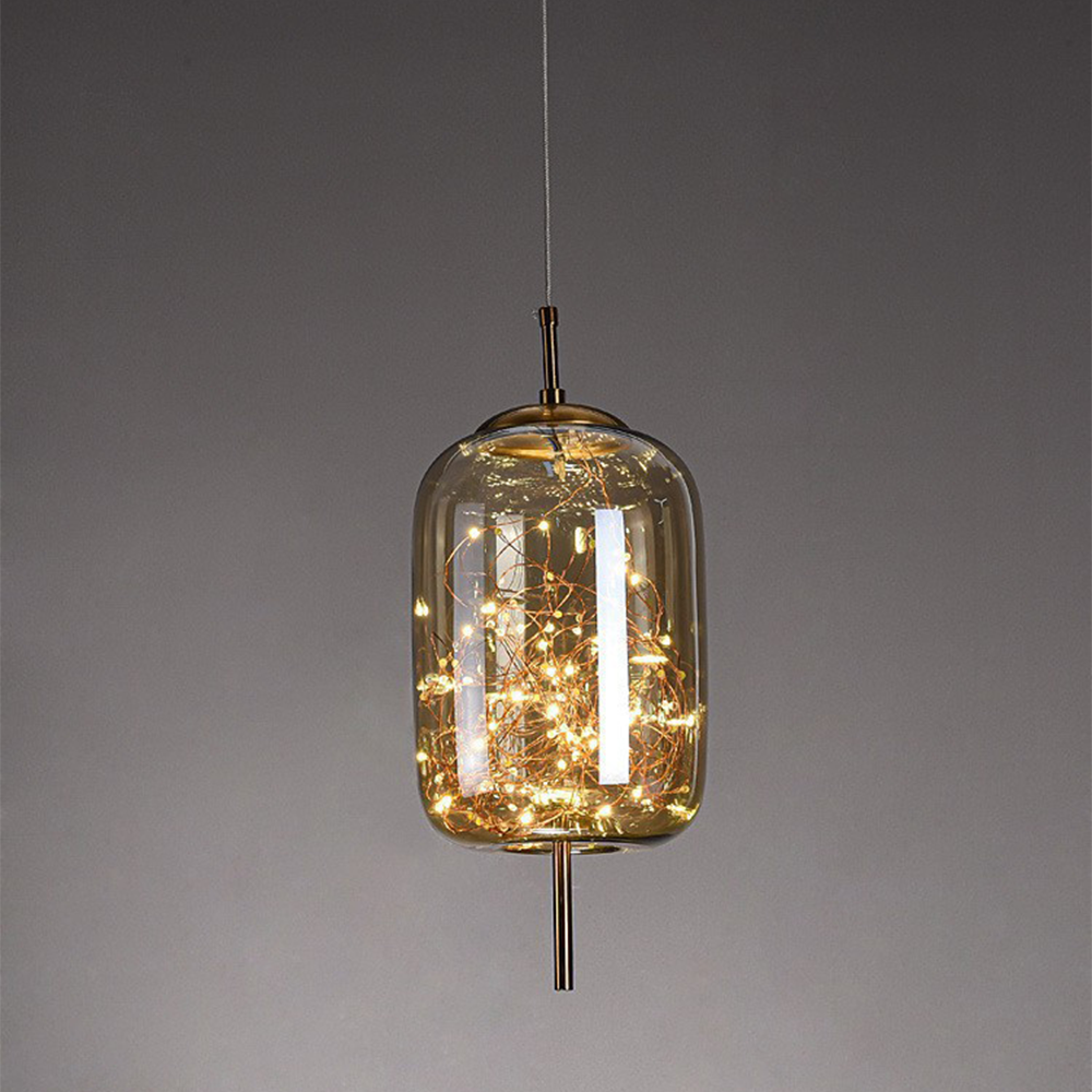 Pendant Light Glass Modern LED Ceiling Lamp