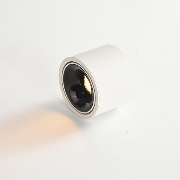 Nowoczesna regulowana lampa sufitowa LED z reflektorem