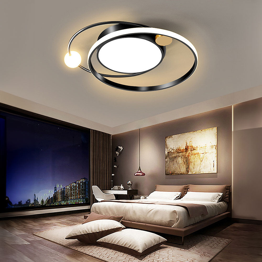 Sleek Round Contemporary Modern LED Ceiling Lights for Stylish Illumination in Any Room – Energy Efficient and Elegant Design