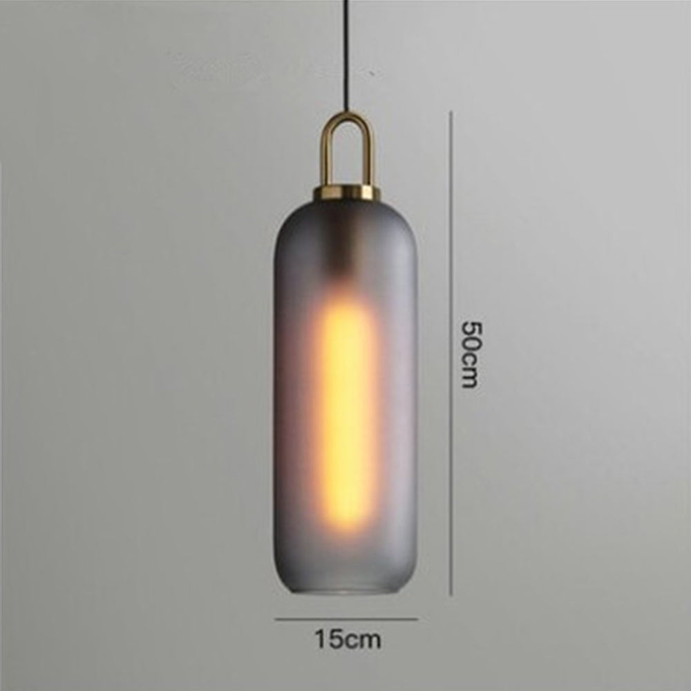 Nordic Minimalist Glass Pendant Light - Elegant Scandinavian Design for Modern Home Interiors, Perfect for Living Room or Dining Area