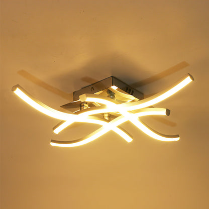 LED Ceiling Light Modern Aluminum Flush Fixture