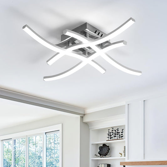 LED Ceiling Light Modern Aluminum Flush Fixture