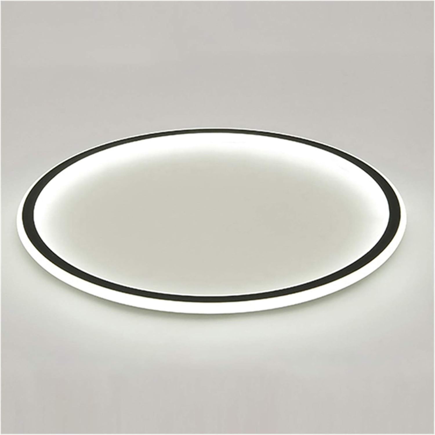 Nordic Style Round LED Ceiling Light Fixture - Modern Disc Design for Elegant Home Illumination and Energy Efficiency