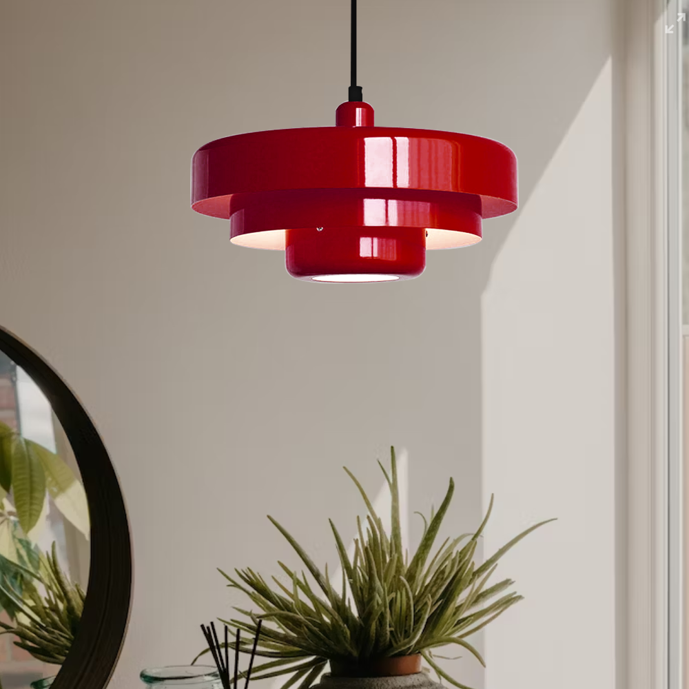 Luminaire suspendu moderne en fer pour plafond