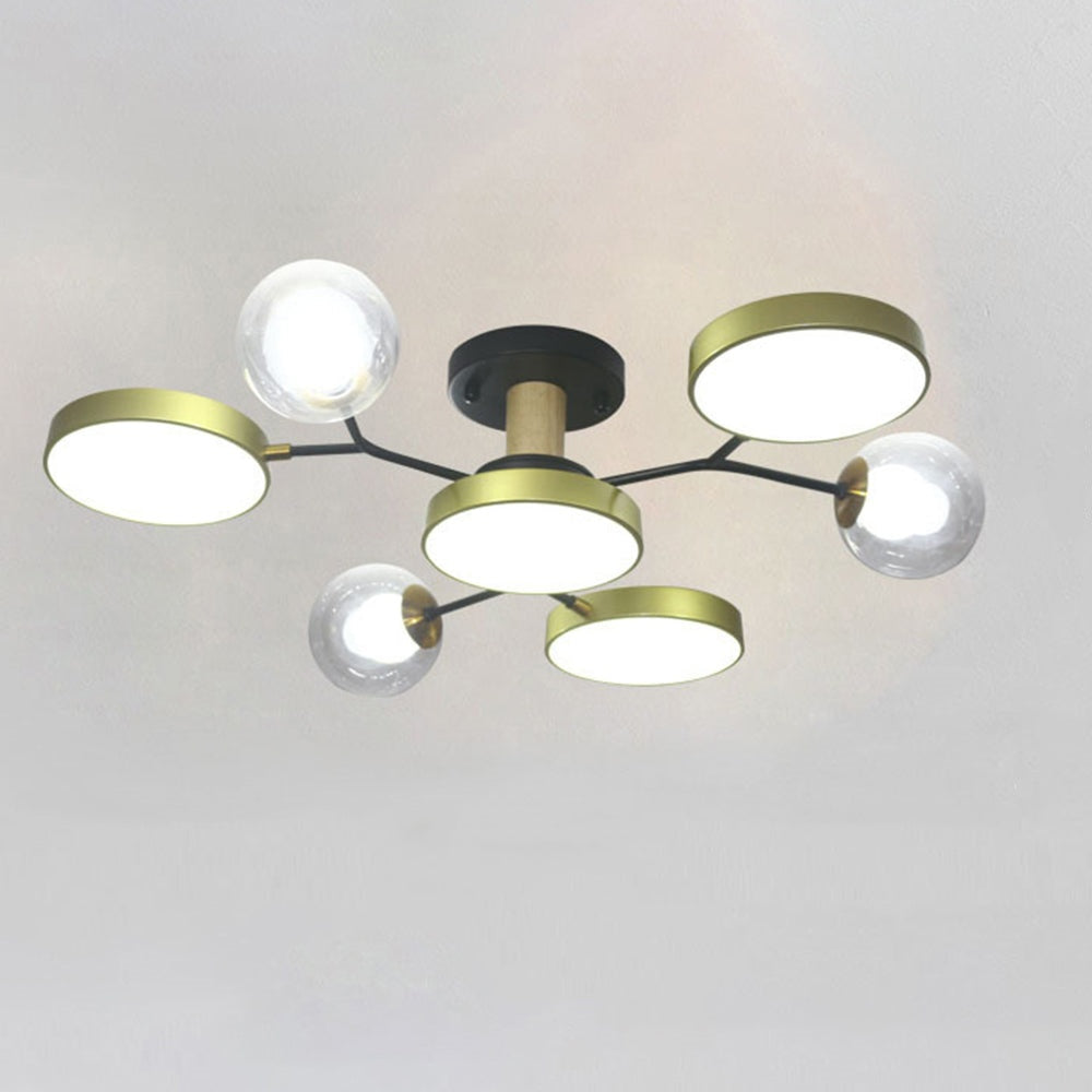 Elegant Branch LED Ceiling Light for Living Room - Modern Illumination with Stylish Design for Home Décor