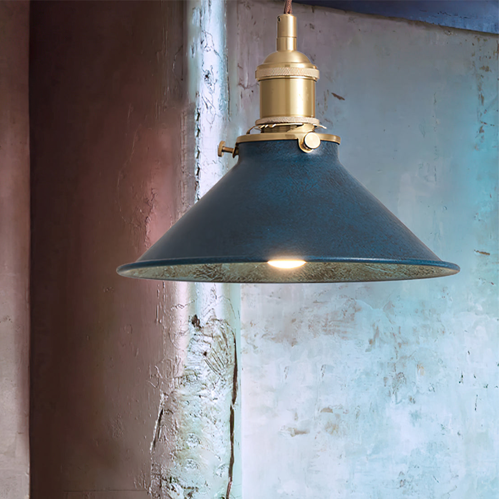 Vintage Industrial Metal Pendant Light with Retro Design for Stylish Home Lighting