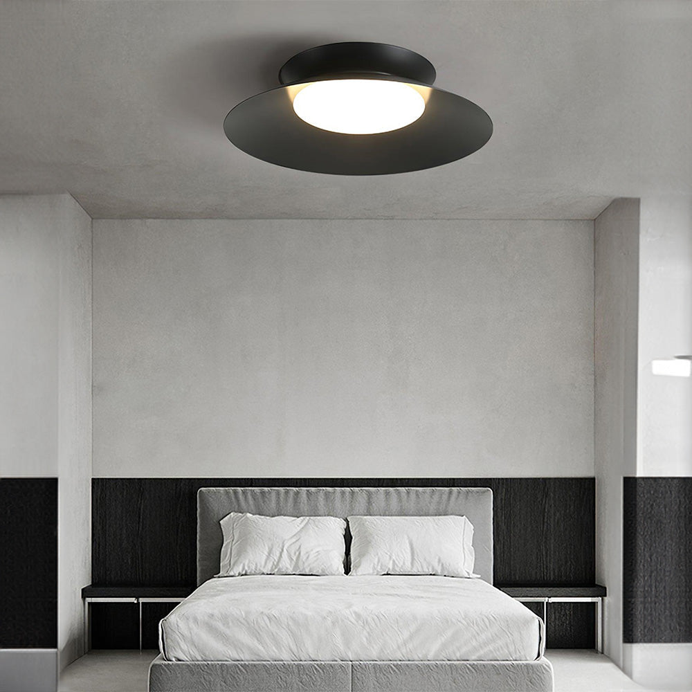 Elegant Semi Flush Ceiling Light Fixture for Modern Interiors - Stylish and Simple Lighting Solution for Home Decor