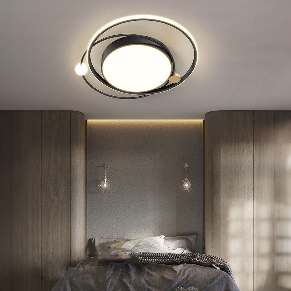 Sleek Round Contemporary Modern LED Ceiling Lights for Stylish Illumination in Any Room – Energy Efficient and Elegant Design