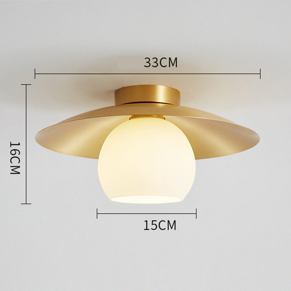 Elegant Semi Flush Metal Ceiling Lights for Modern Homes - Stylish, Durable, and Perfect for Any Room Décor