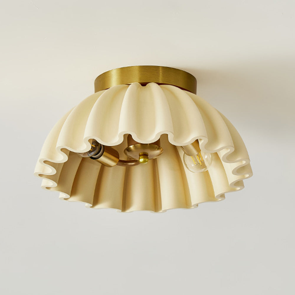 Nordic Modern Resin Ceiling Light for Entrance Hallway - Stylish Illumination Fixture for Contemporary Homes