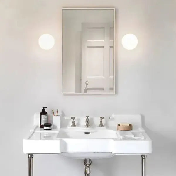 Wall Light Modern Glass Globe Lamp