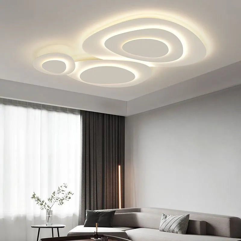 Lampada da soffitto moderna a LED in metallo