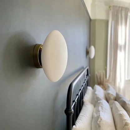 Wall Light Modern Glass Globe Lamp