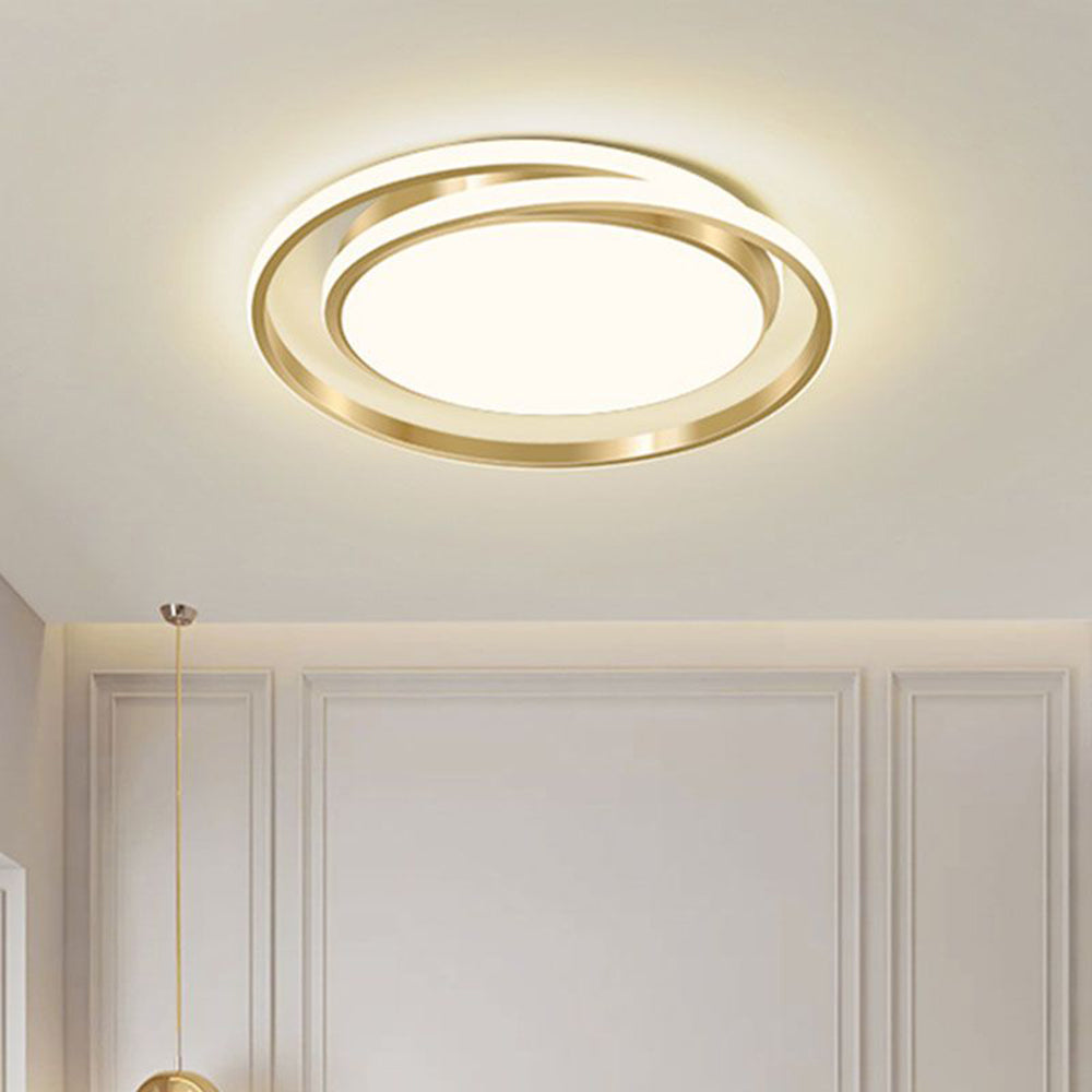 Sleek Minimalist LED Circular Ceiling Light - Modern Design for Elegant Home Illumination and Energy Efficiency