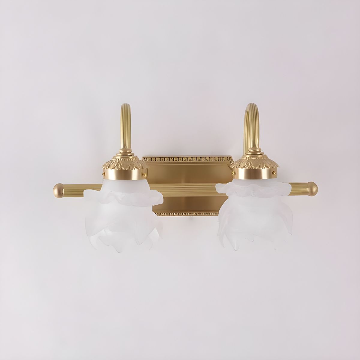 Elegant Gold Arc Wall Lights for Bathrooms - Stylish Metal Lighting Fixtures to Enhance Your Space and Create Ambience