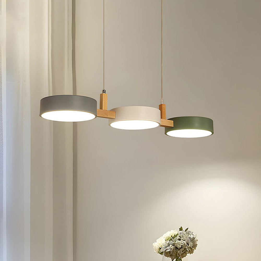 Stylish Nordic Flush Ceiling Light in Metal - Multi-Light Design Perfect for Modern Kitchens and Contemporary Spaces