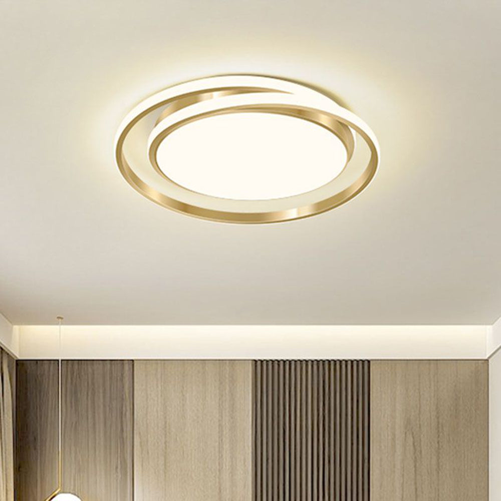 Sleek Minimalist LED Circular Ceiling Light - Modern Design for Elegant Home Illumination and Energy Efficiency