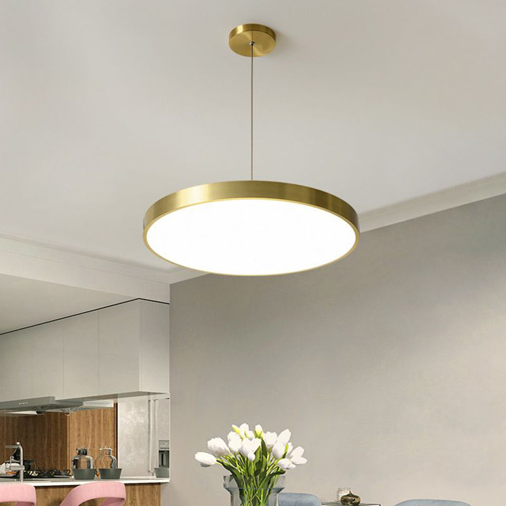 Elegant Gold Flush Ceiling Light Fixture for Bedroom Ambience and Style - Perfect for Modern and Classic Interiors