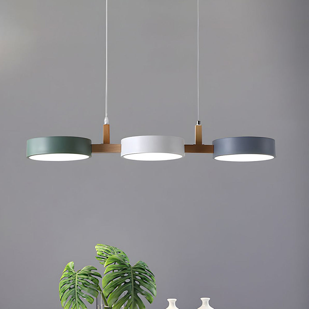 Stylish Nordic Flush Ceiling Light in Metal - Multi-Light Design Perfect for Modern Kitchens and Contemporary Spaces