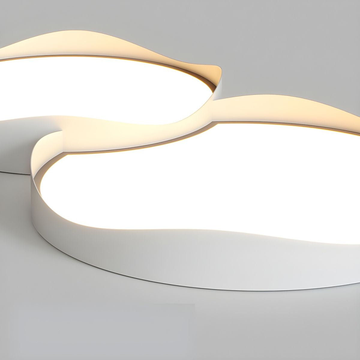 Energy-Efficient LED White Flush Mount Ceiling Light - Modern Design for Bright, Stylish Illumination in Any Room