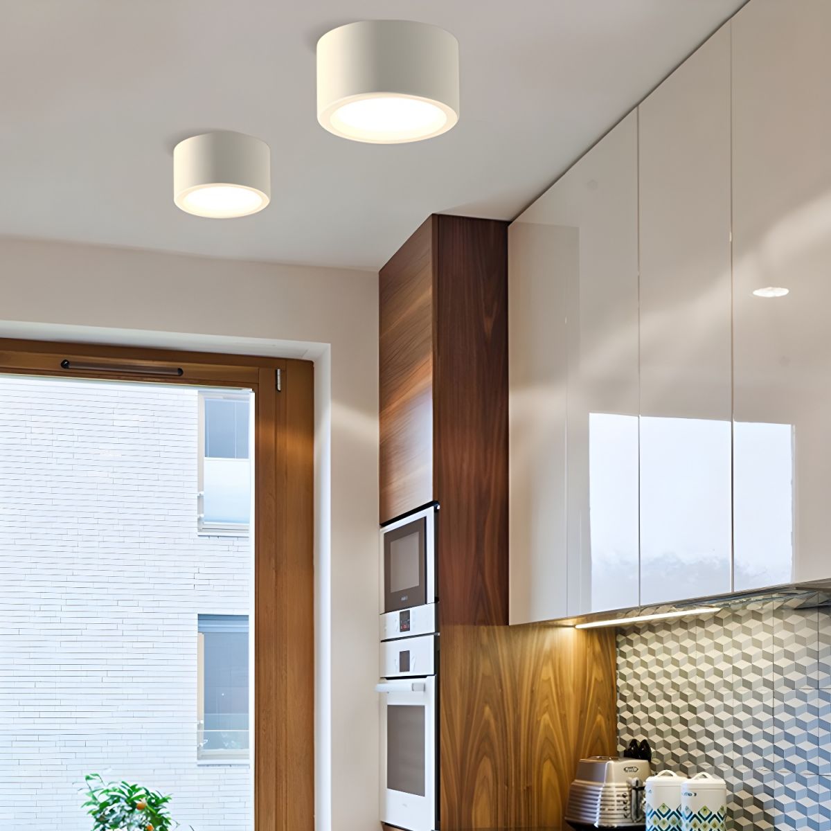 Nordic Style Flush Ceiling Lights for Indoor Spaces – Elegant, Minimalist Design for Modern Homes and Interiors