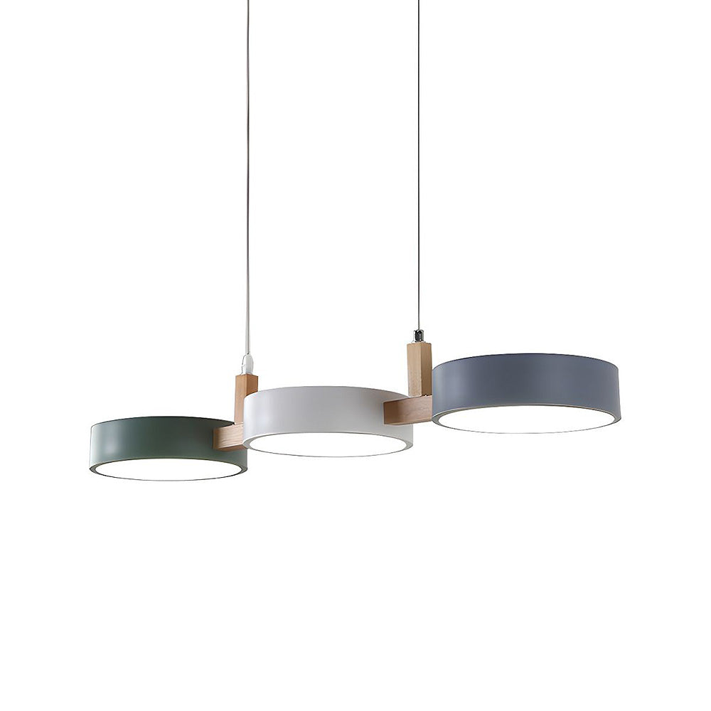 Contemporary Nordic Pendant Light - Multi Light Metal Cylinder Design for Stylish Home Interiors and Modern Spaces