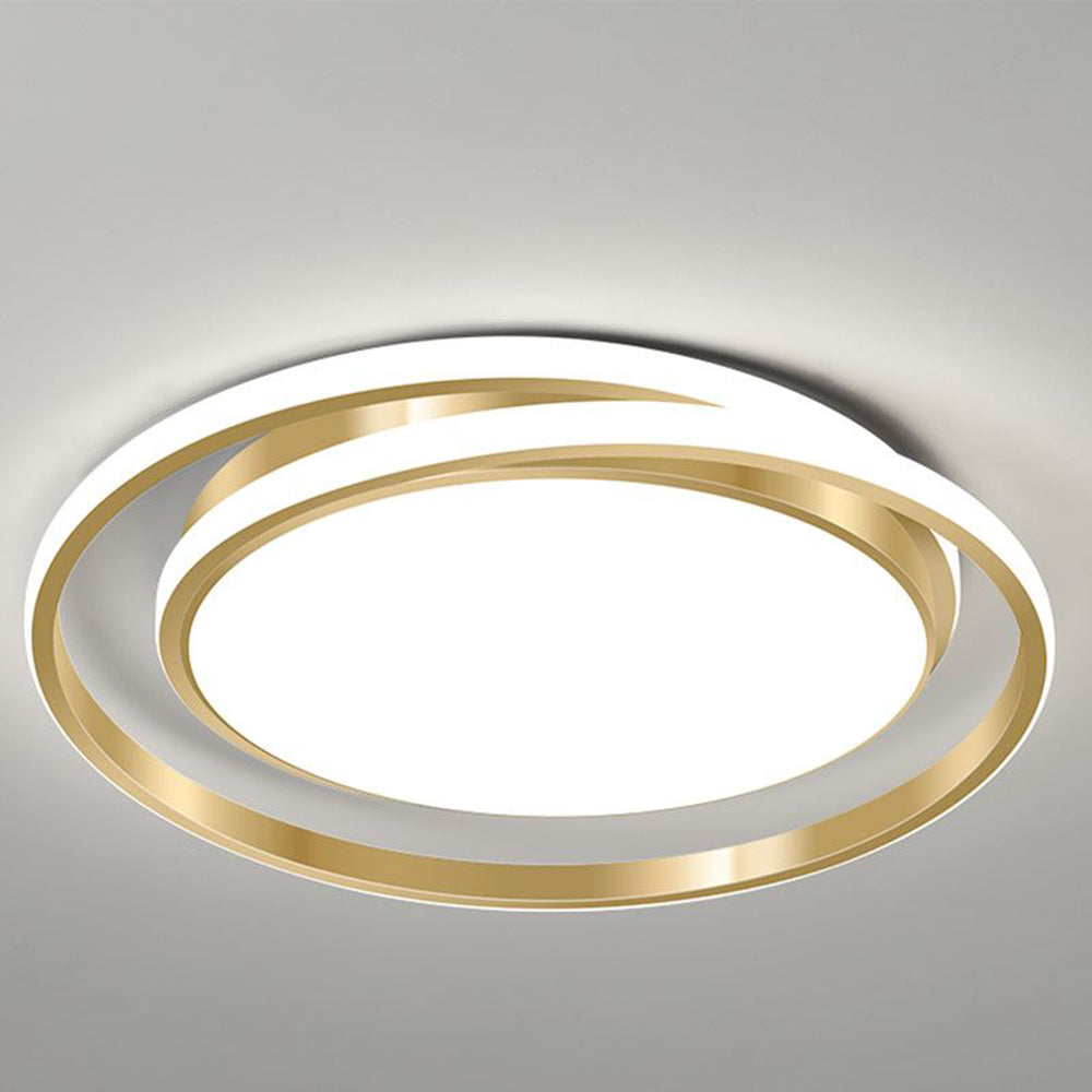 Sleek Minimalist LED Circular Ceiling Light - Modern Design for Elegant Home Illumination and Energy Efficiency