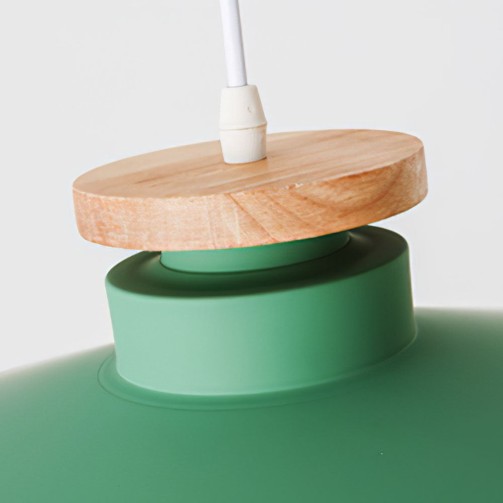 Pendant Light in Colourful Metal Finish