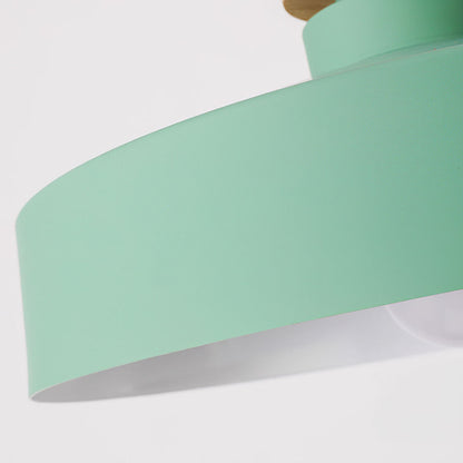 Pendant Light in Colourful Metal Finish