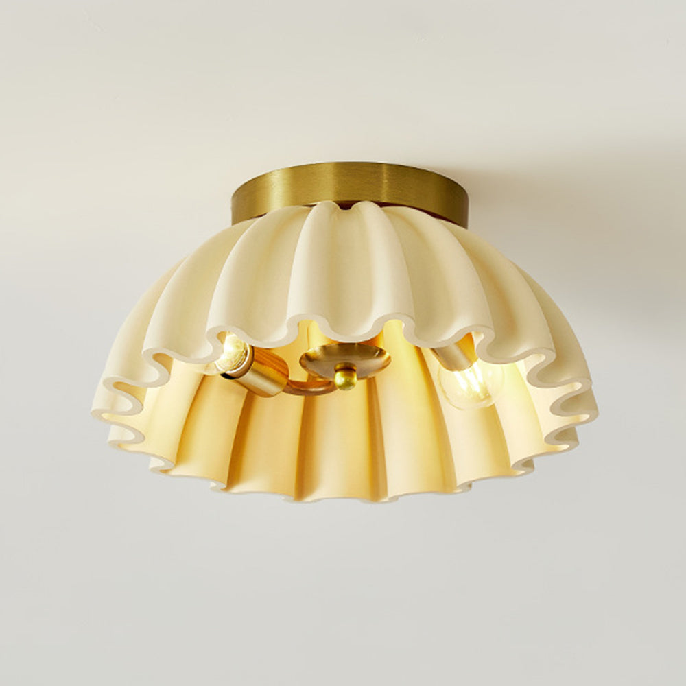 Nordic Modern Resin Ceiling Light for Entrance Hallway - Stylish Illumination Fixture for Contemporary Homes