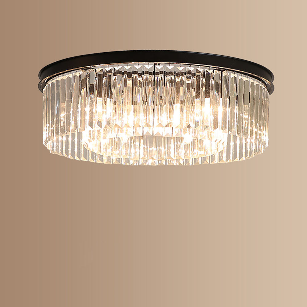 Elegant Clear Crystal Ceiling Lights for Stunning Home Illumination – Modern Design, Energy Efficient, and Easy to Install