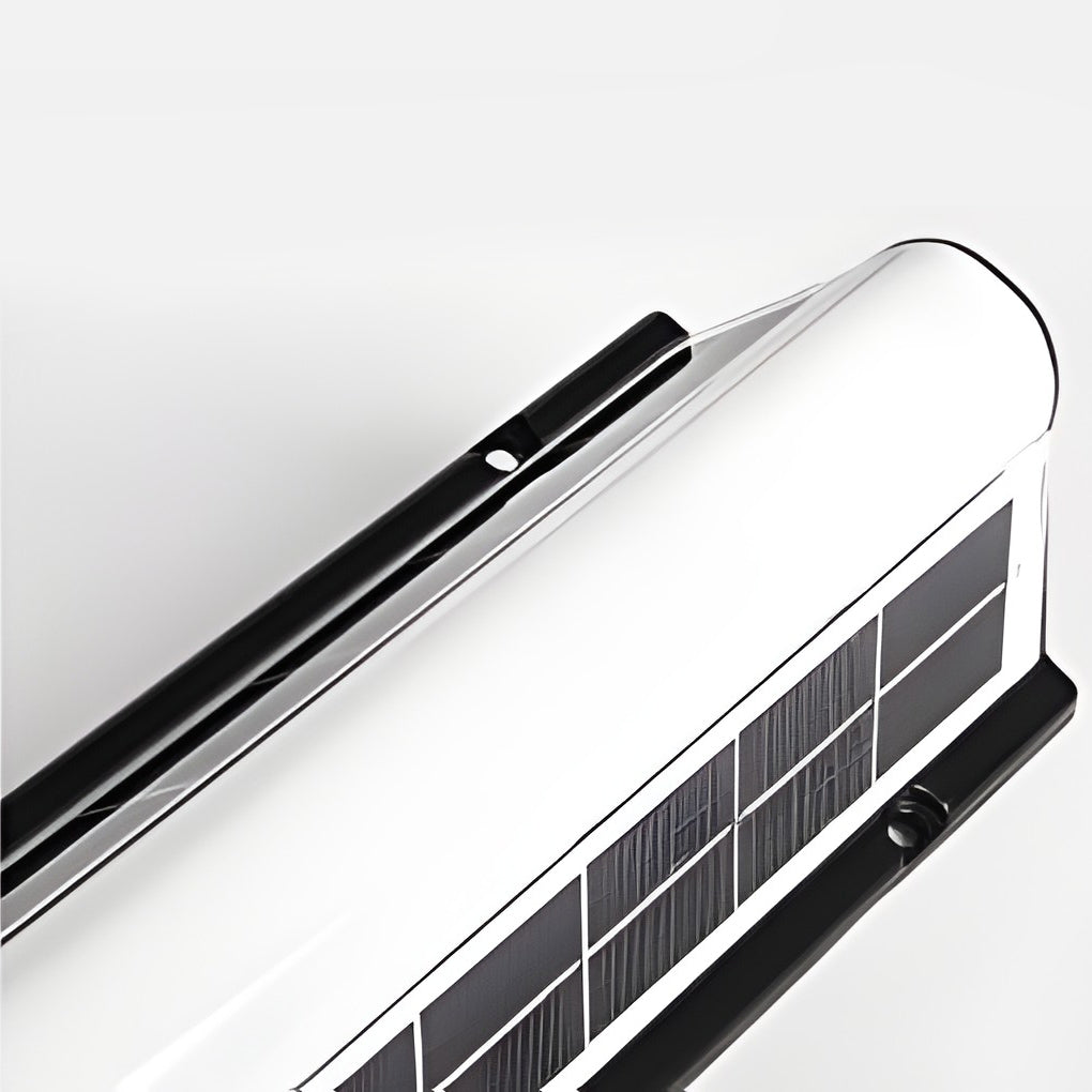 Nowoczesna zewnętrzna lampa ścienna solarna LED