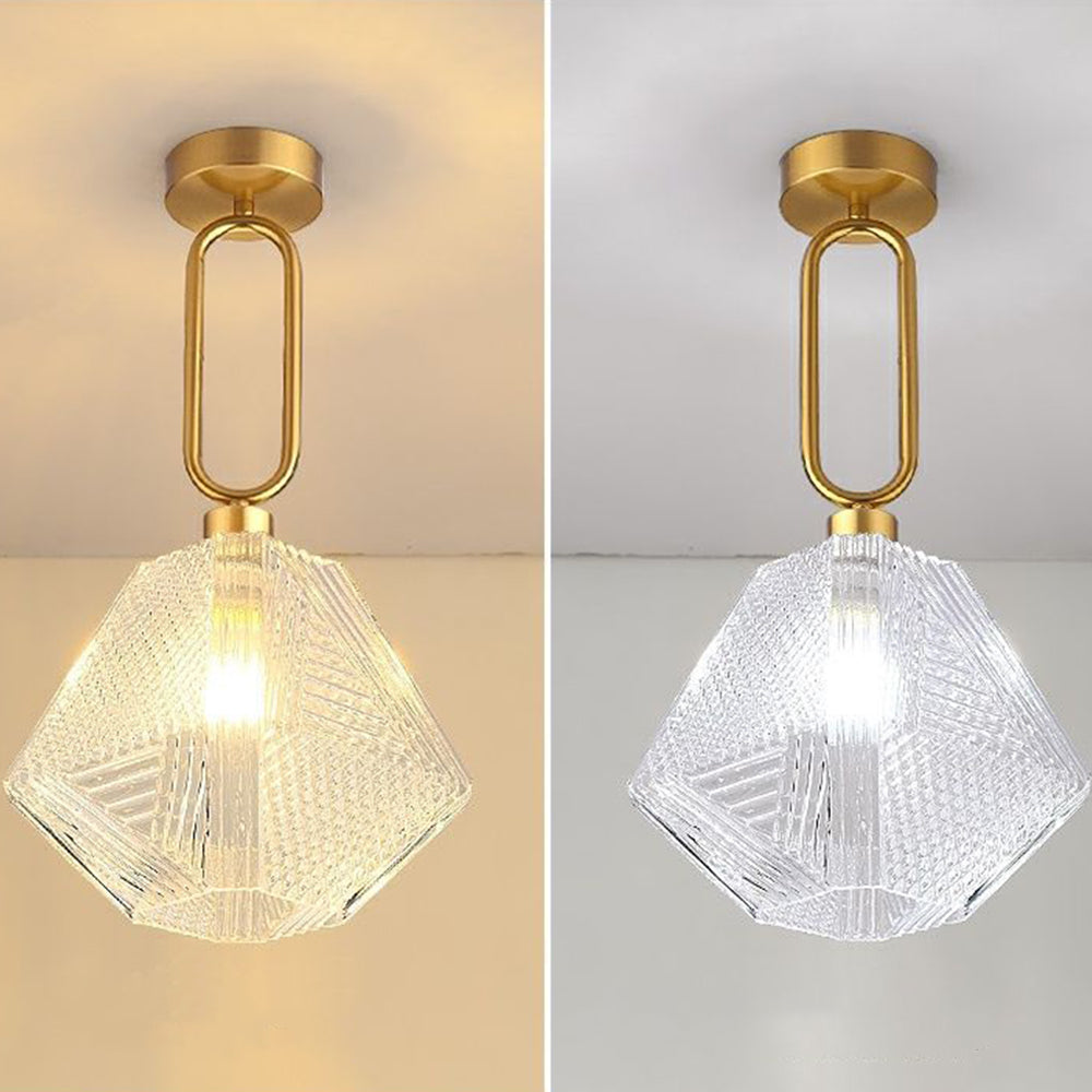 Sleek Modern Minimalist Crystal Ceiling Lights for Elegant Bedroom Illumination and Stylish Home Décor