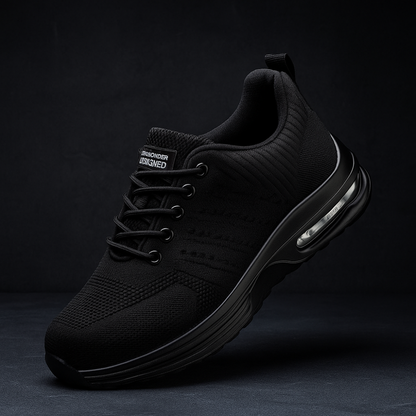 Women Steel Toe Safety Work Shoes Slip Resistant Breathable