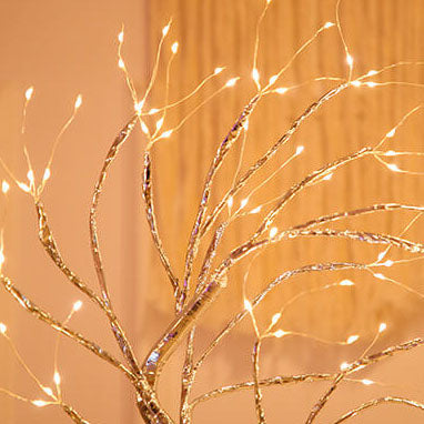 LED Table Lamp with Colourful Tree Lights