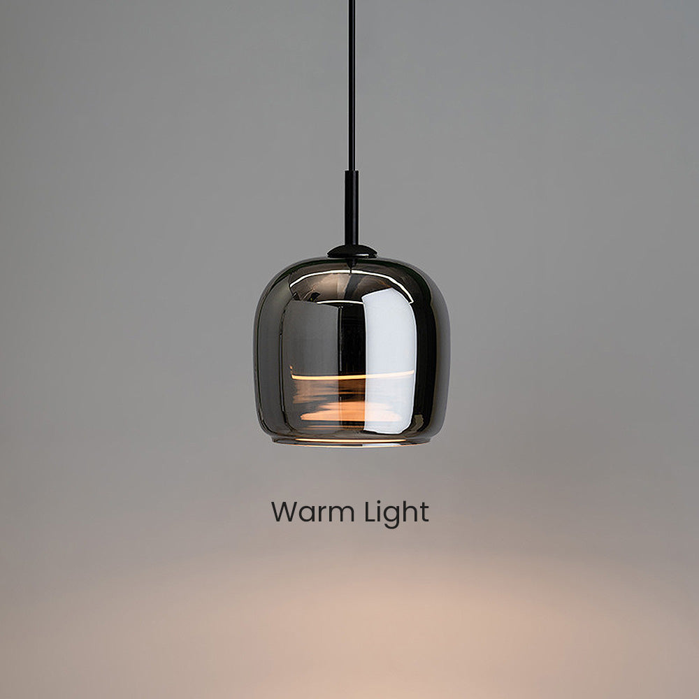 Nordic Grey Multi-Head Designer Pendant Light for Modern Kitchen Illumination and Stylish Home Décor