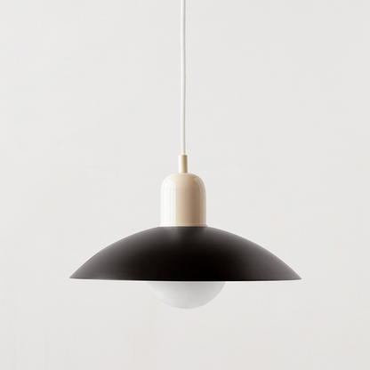 Pendant Light with Colourful Modern Metal Shade