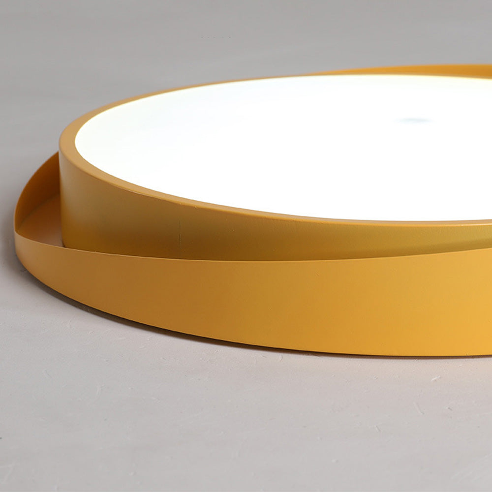 Vibrant Contemporary Round LED Ceiling Lights for Modern Spaces - Stylish Illumination for Your Home or Office