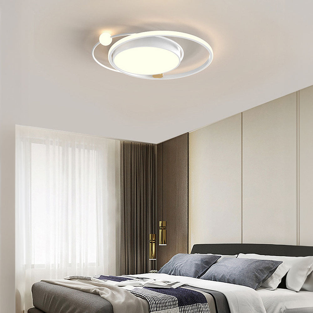 Sleek Round Contemporary Modern LED Ceiling Lights for Stylish Illumination in Any Room – Energy Efficient and Elegant Design