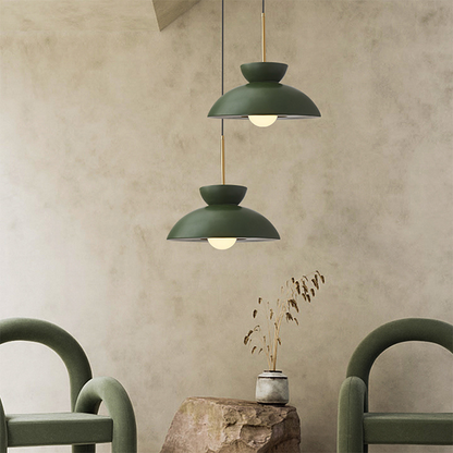 Pendant Light with Resin Shade for Dining Room