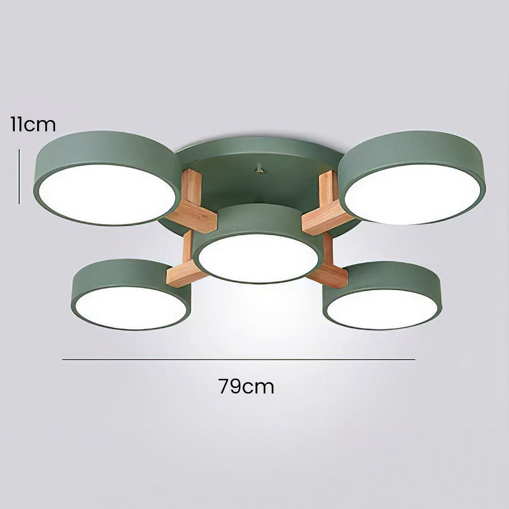 Modern Acrylic Ceiling Light for Bedrooms - Stylish Contemporary Lighting Fixture for Elegant Home Décor