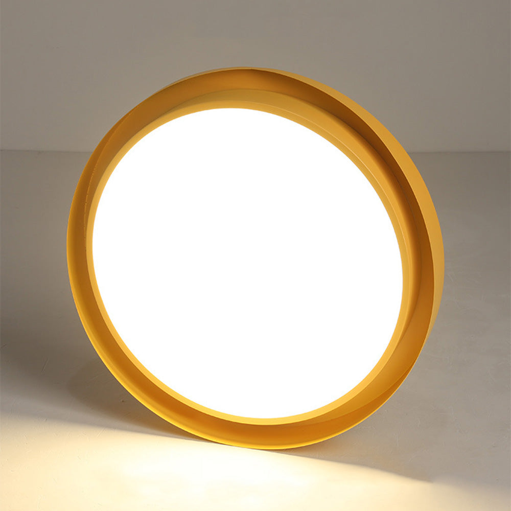 Vibrant Contemporary Round LED Ceiling Lights for Modern Spaces - Stylish Illumination for Your Home or Office