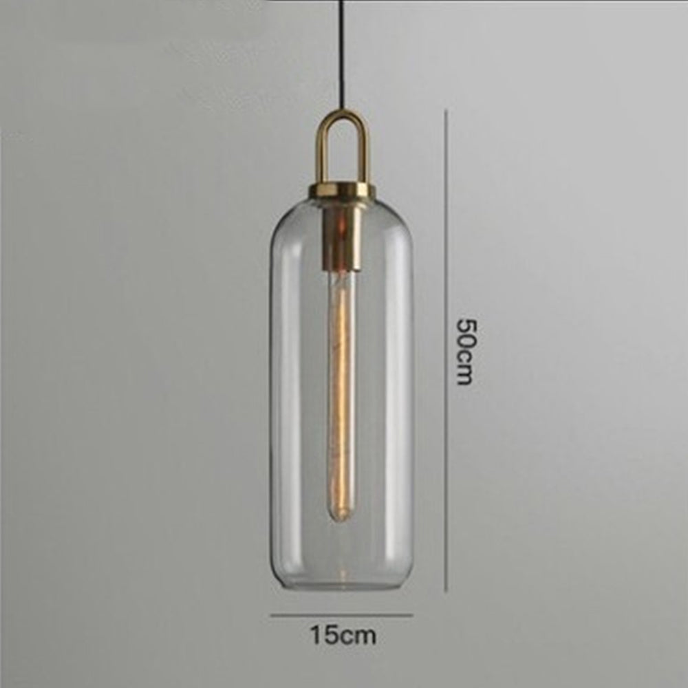 Nordic Minimalist Glass Pendant Light - Elegant Scandinavian Design for Modern Home Interiors, Perfect for Living Room or Dining Area