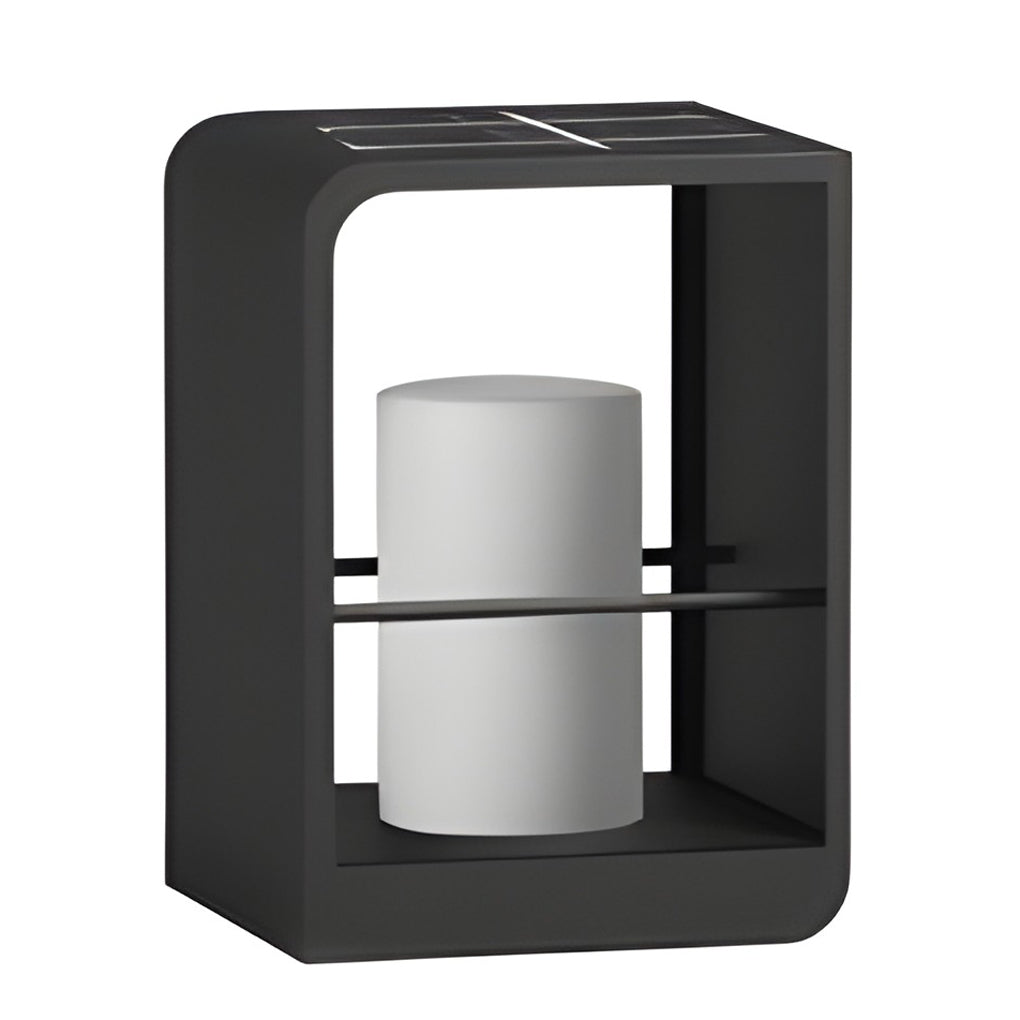 Zewnętrzna solarna latarnia ogrodowa z lampą LED