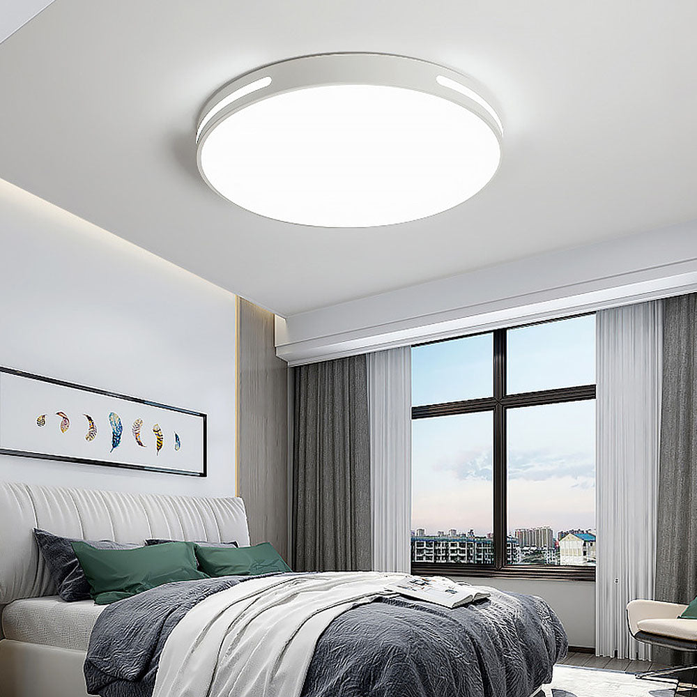 Sleek Iron Modern LED Ceiling Lights for Bedroom – Stylish Illumination for Contemporary Spaces